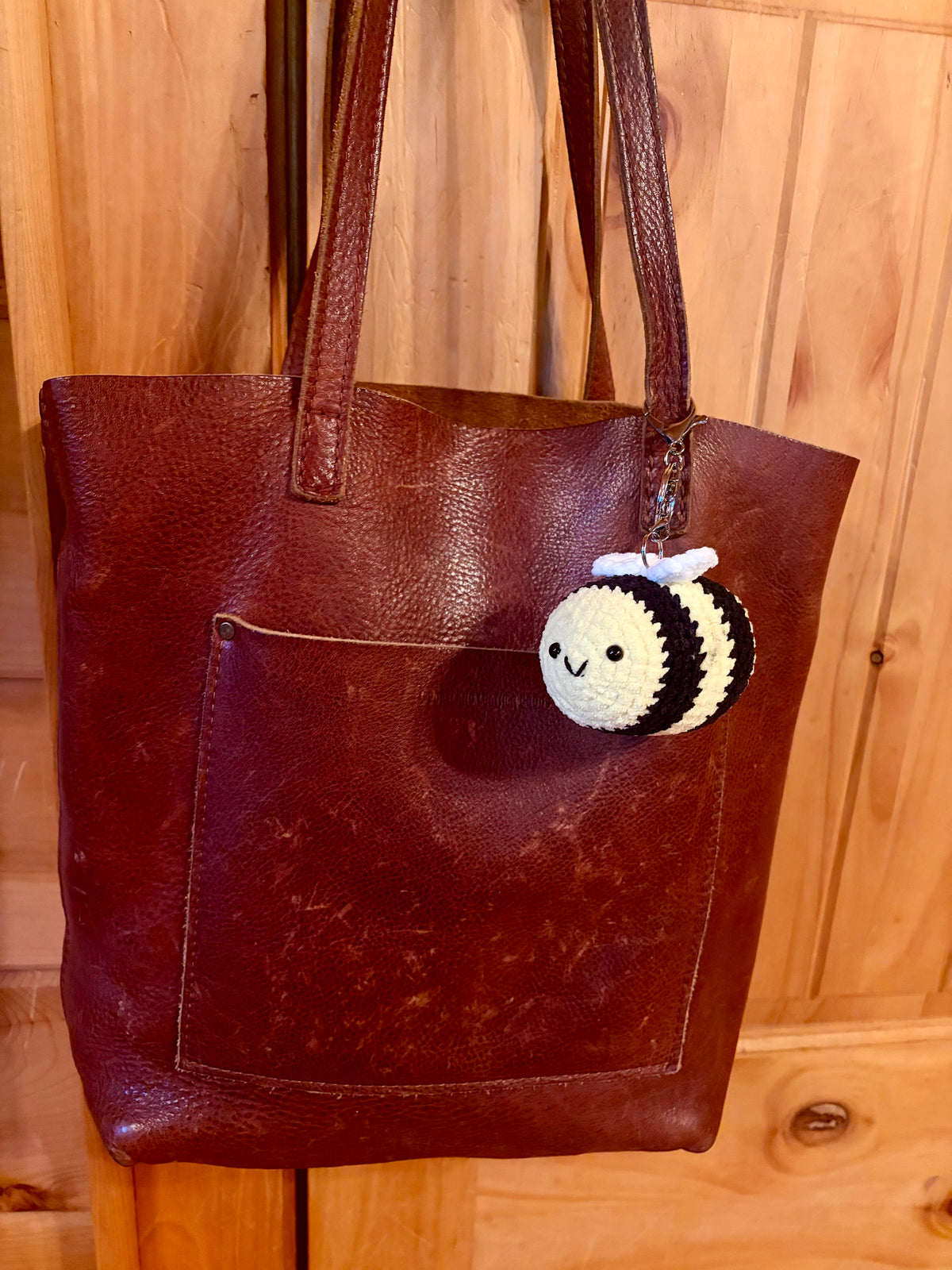 Bee Plush Bag Charm