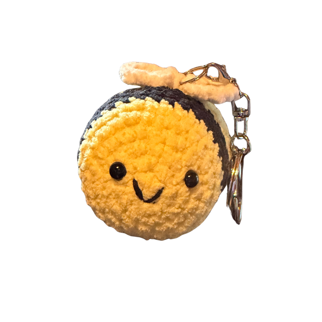 Bee Plush Bag Charm