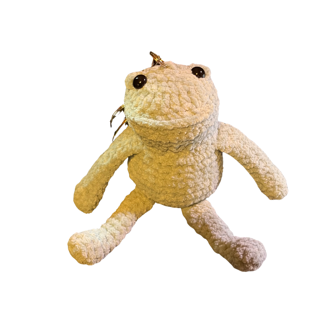 Frog Plush Bag Charm