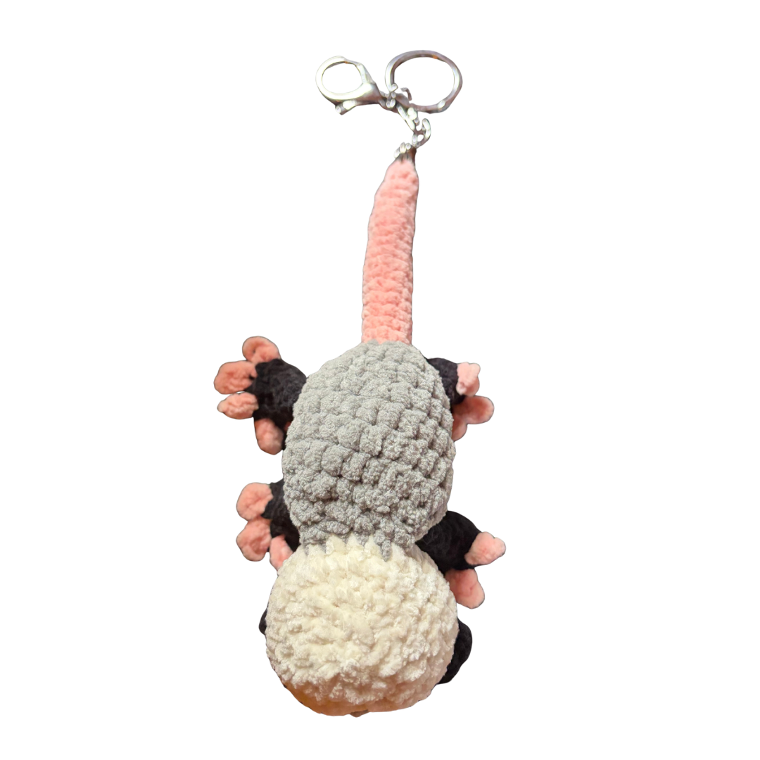 Opossum Plush Bag Charm