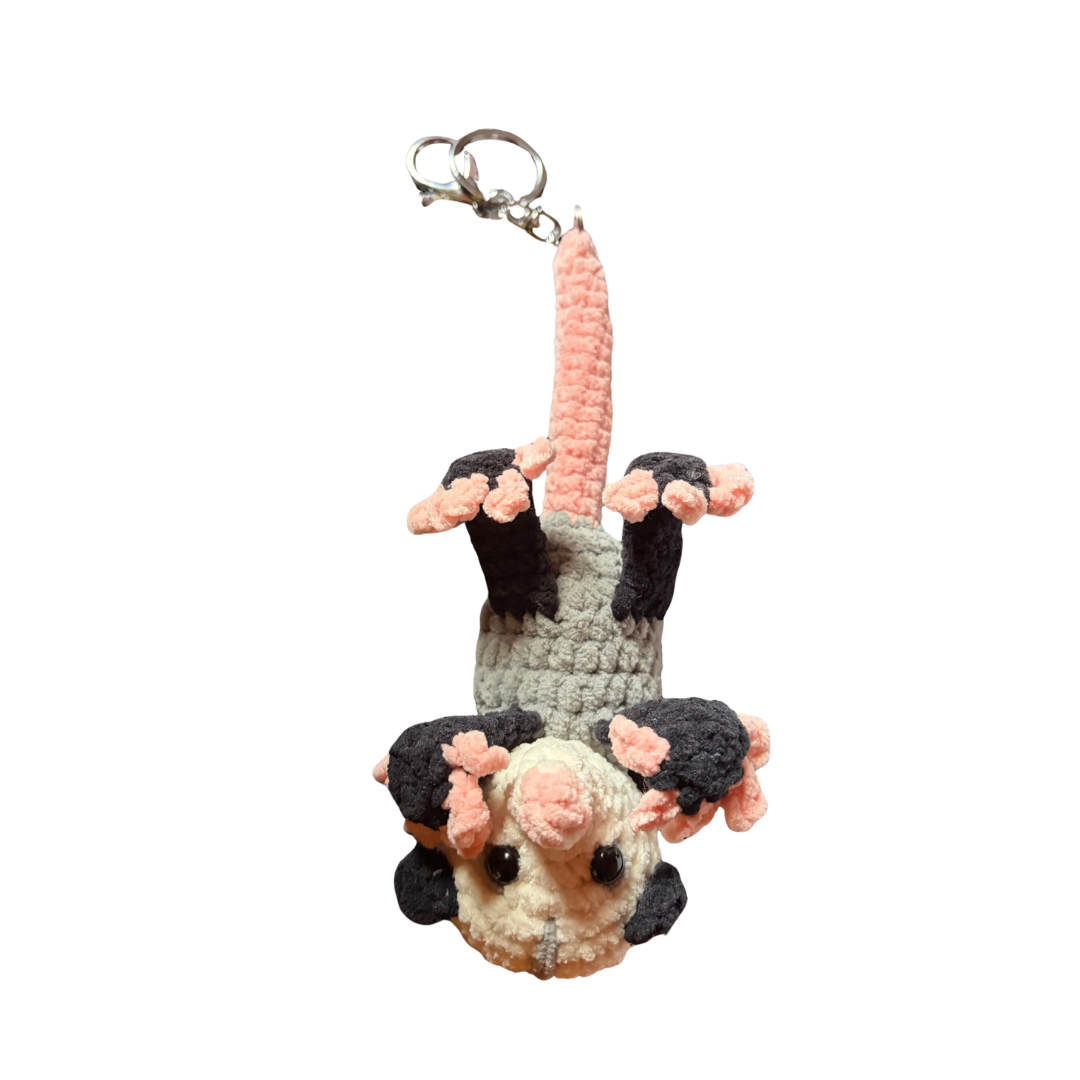 Opossum Plush Bag Charm